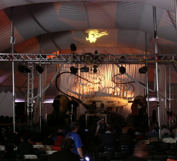 big top tent lighting for 2008 opening of alianait! festival